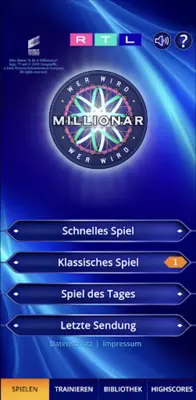 Wer wird Millionär? Training android App screenshot 13